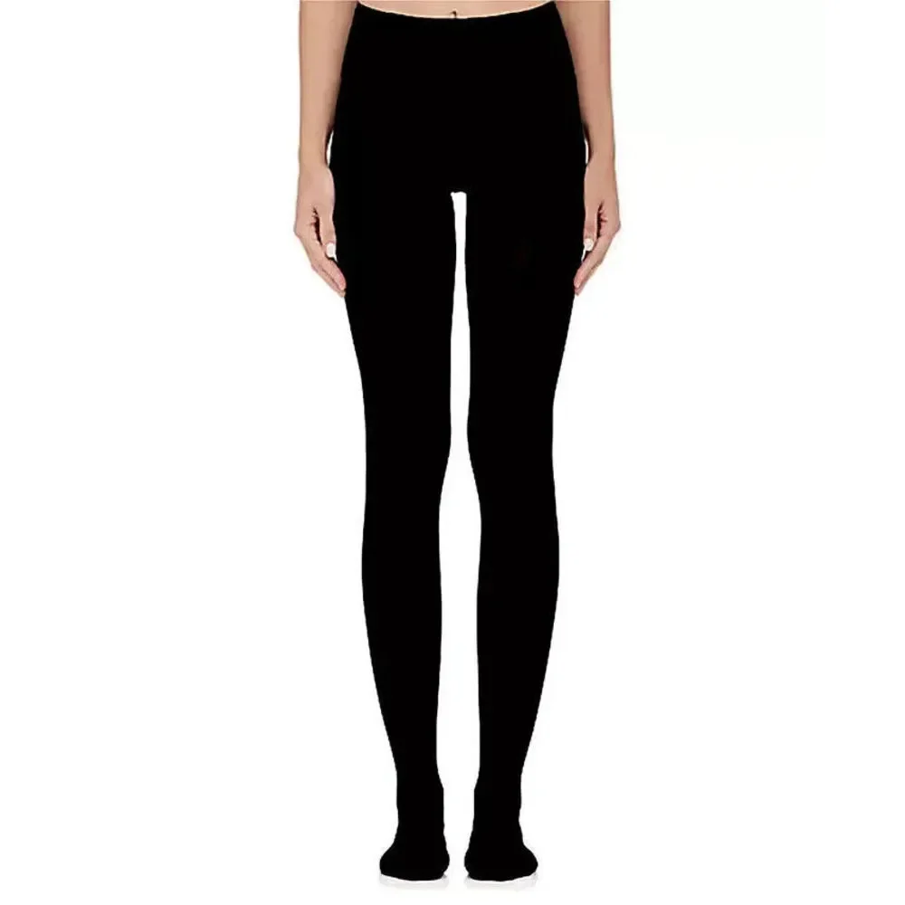 STEMS Italian Dark Opaque Tights Abdomen Control 80 Den 2 Small